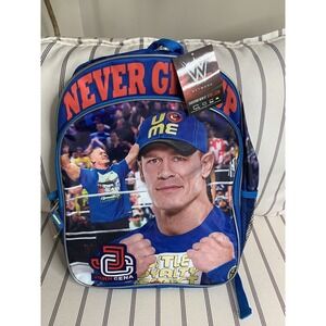 2016 John Cena Never Give Up‎ Backpack WWE Official Licensed Product NWT